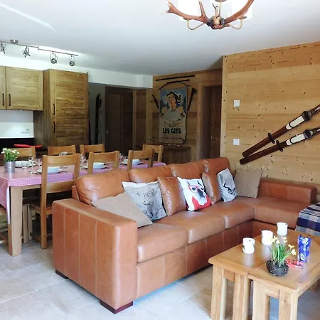 Grand Familial Avec Garage Et Wifi, 3 Pour 8 Personnes - Fr-1-598-55 Apartment Les Gets
